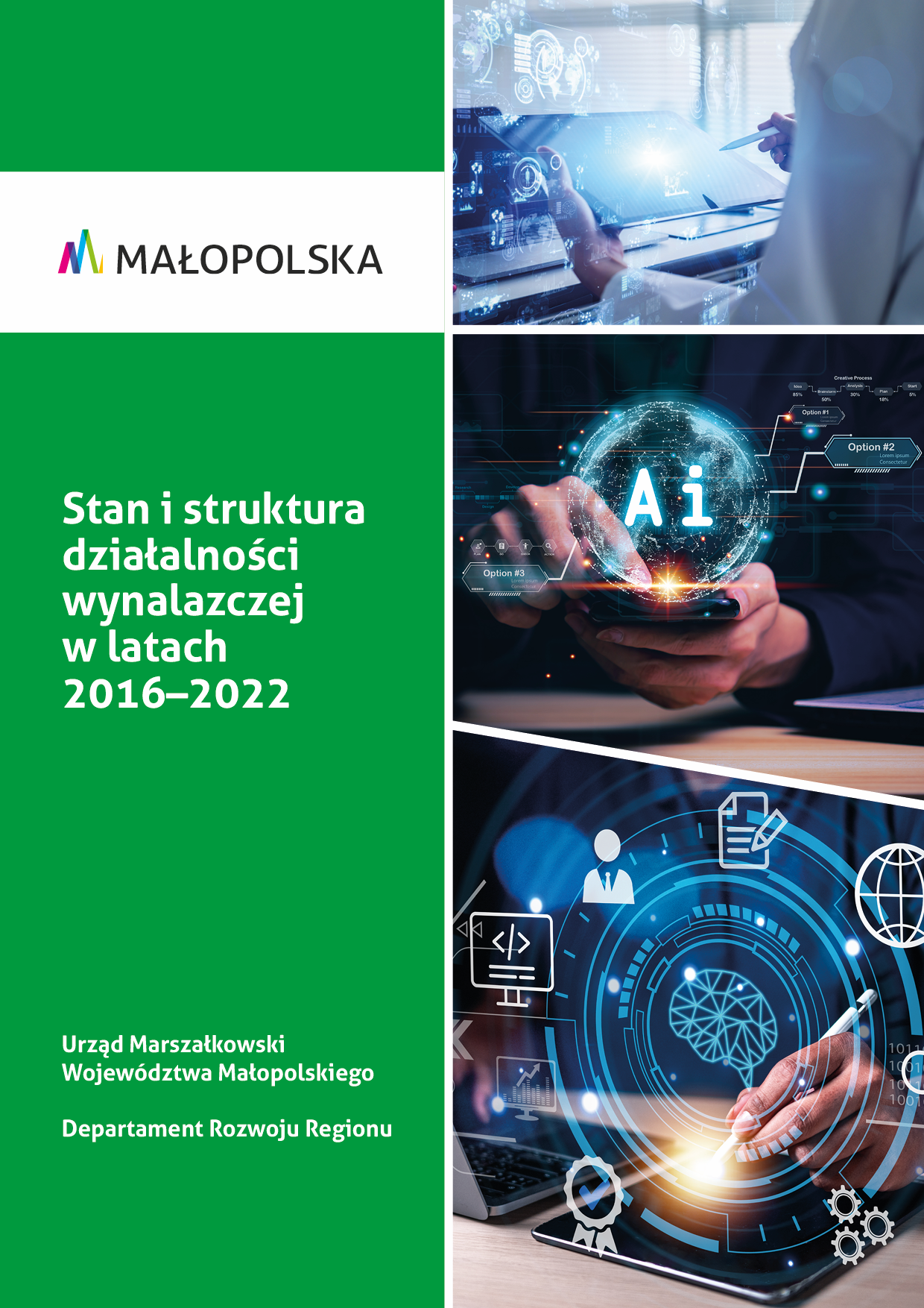 Stan i struktura działalności wynalazczej w latach 2016-2022