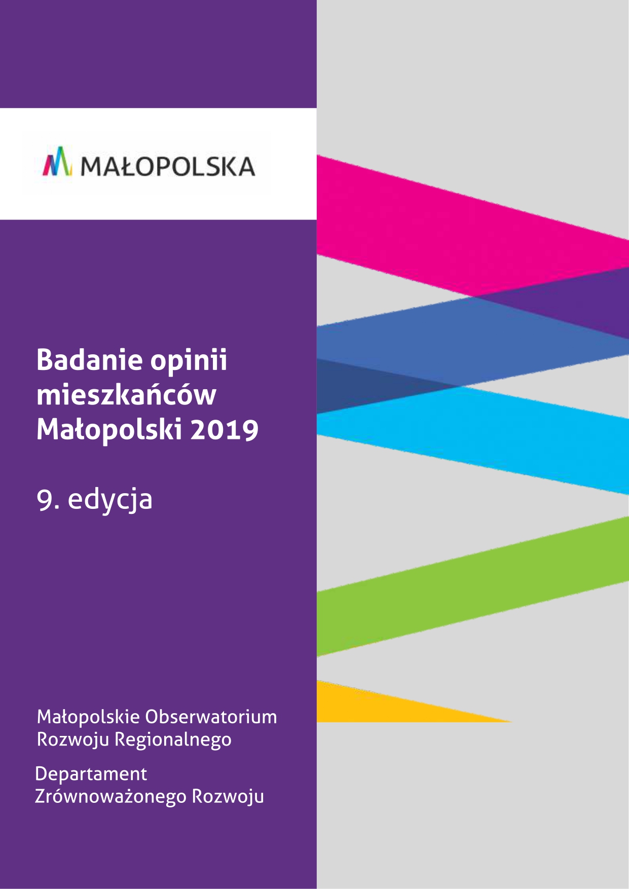 Badanie opinii mieszkańców Małopolski 9. edycja