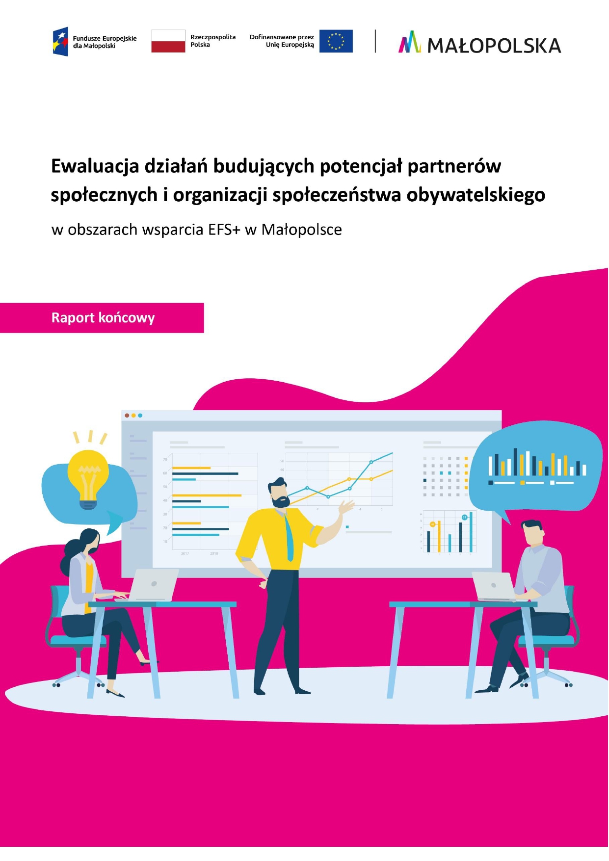Ewaluacja działań budujących potencjał partnerów społecznych i organizacji społeczeństwa obywatelskiego w ramach EFS+