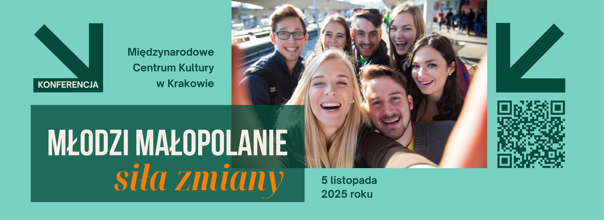 Konferencja Młodzi Małopolanie - siła zmiany 5 listopada 2025
