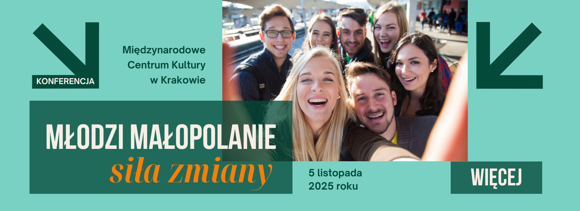 Konferencja Młodzi Małopolanie - siła zmiany 5 listopada 2025