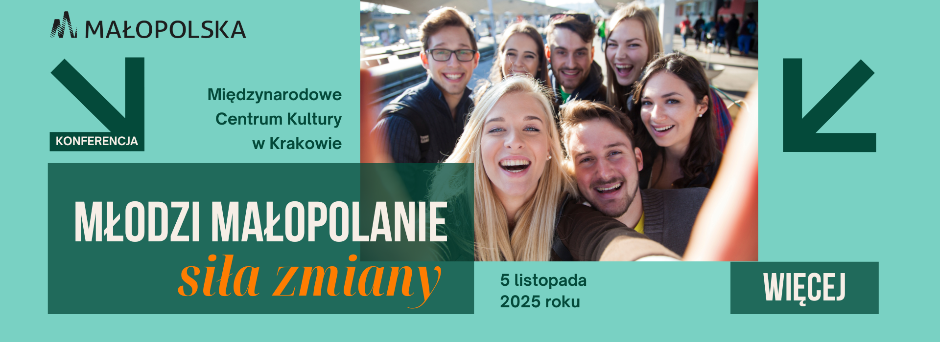 Konferencja Młodzi Małopolanie - siła zmiany 5 listopada 2025